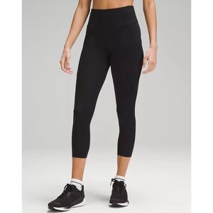 Lululemon Fast and Free high rise cropped leggings